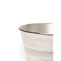 Ушат для бани и сауны, 3 л, алюминий, с деревянной ручкой