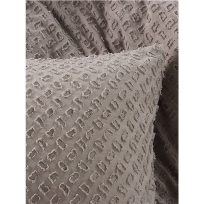 Постельное бельё 1.5-спальное LoveLife Tufting Квадрат, микрофибра