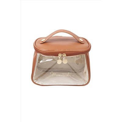 Kristaller Косметичка женская Elegant suitcase, терракотовый KRISTALLER, 1111193