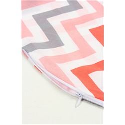 Чехол на подушку для кормления на липучке арт. ЧХ-ПД-К/зигзаг розовый