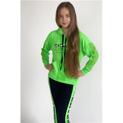 Толстовка 8102 детская (Зеленый)