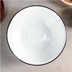 УЦЕНКА Миска 2 л б/деколи (белая)