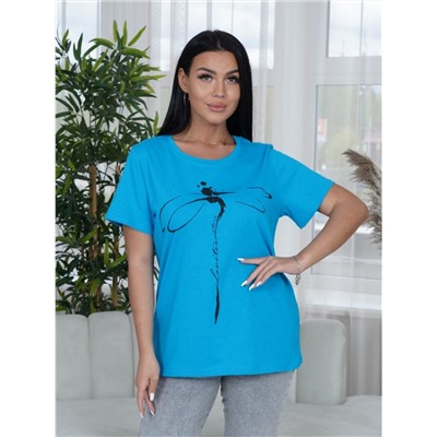 Футболка Дениза (Бирюза)