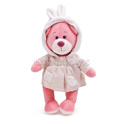 Мишка Молли в Плаще с Заячьими Ушками, 21 см, в коробке