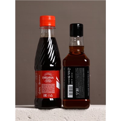 Подарочный набор «Крутой мужик»: гель для душа виски и кола, 2×250 мл, Чистое счастье