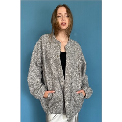 Жакет  LAMB078/03/Серый меланж