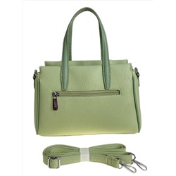 Женская сумка из искусственной кожи, цвет зеленый