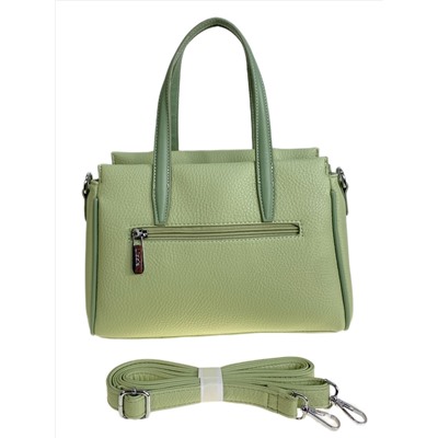 Женская сумка из искусственной кожи, цвет зеленый