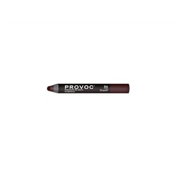 Provoc Тени-карандаш водостойкие, №06 / Eyeshadow Gel Pencil, темный шоколад матовый