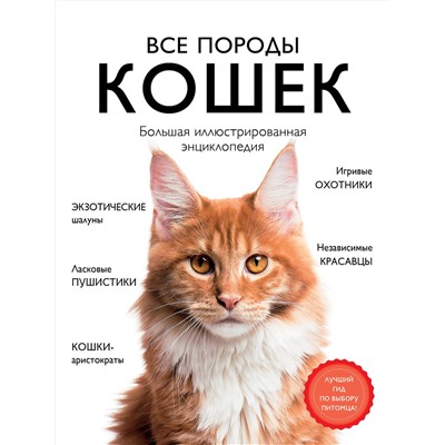 Эксмо Алина Ярощук, Людмила Романова "Все породы кошек. Большая иллюстрированная энциклопедия"