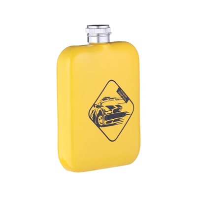 Фляжка «Лучший водитель», нержавеющая сталь, 180 мл, 6 oz