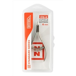 Nippon Nippers Кусачки маникюрные для кутикулы / Standard NN_NS-01S-6, спиральная пружина, ручная заточка, 6 мм KRISTALLER, 1111827