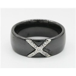 Кольцо с керамикой