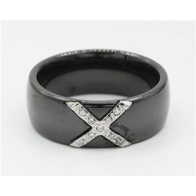 Кольцо с керамикой