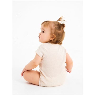 Боди Крошка Я Melange, рост 86-92, бежевое