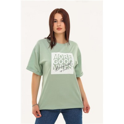 Футболка EMOTION DAY Good Vibes (Мята)