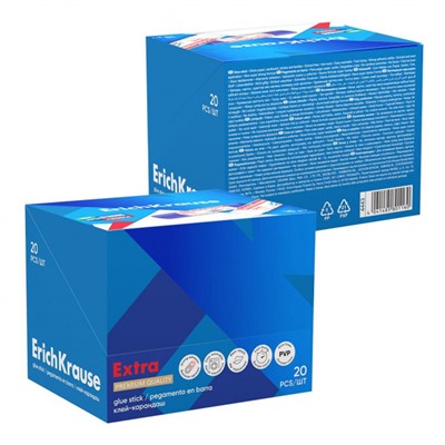 Клей-карандаш 15 гр PVP Extra 4443 ErichKrause