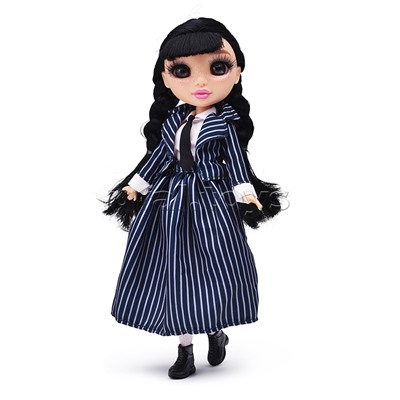 Модная кукла коллекция Glam Core, Венди Gothic Core, школьная форма, 27см