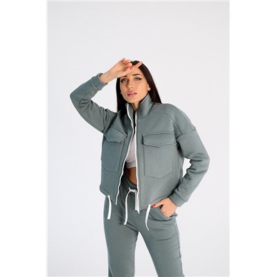 Толстовка на молнии (укор.) 322244Wbм