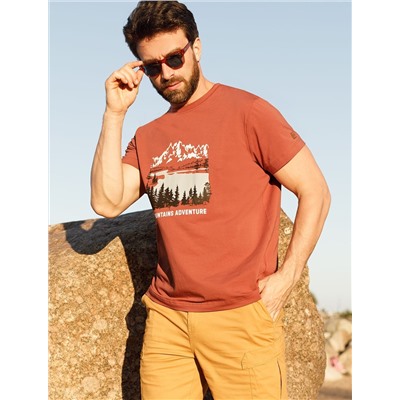 Футболка из премиального хлопка с авторским принтом