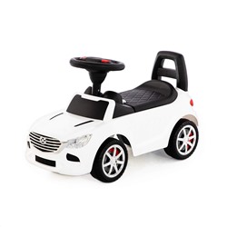 Полесье Каталка-автомобиль "SuperCar" №4 со звуковым сигналом (белая)