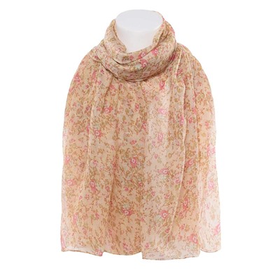 Палантин 1520 Цветочный узор