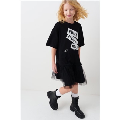 Платье трикотажное для девочек PLAYTODAY, 1240054