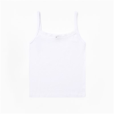 Майка женская, цвет белый, р-р 50