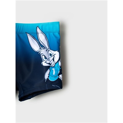 Плавки-шорты трикотажные для мальчиков, средней длины