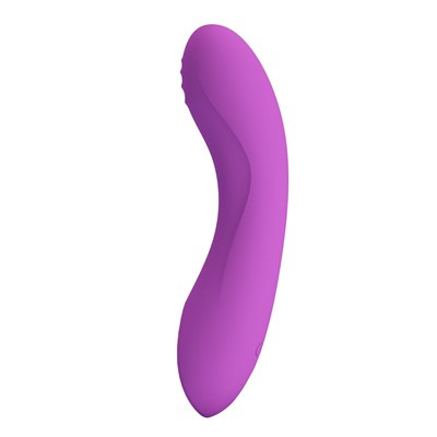 Фиолетовый мини-вибратор DJ Dick - 12,7 см.