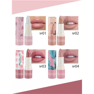 NJ Cosmetics Набор помад для губ с матовым финишем, 4 шт