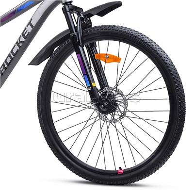 Велосипед 27.5" Rocket Vela alloy Pro 2.0, цвет серый, размер 17"