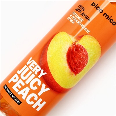 Гель для душа женский Very juicy peach, 400 мл, аромат персика, PICO MICO