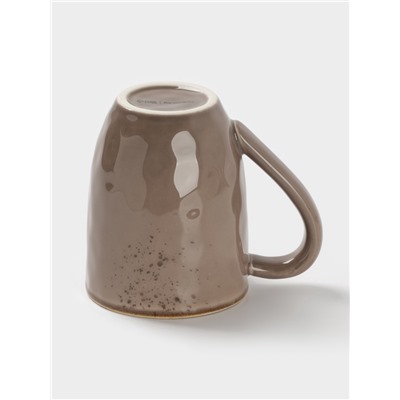 Кружка Magistro «Церера», 400 мл, фарфор, коричневая