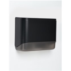 Диспенсер для бумажных полотенец в листах SAVANNA, пластик, чёрный