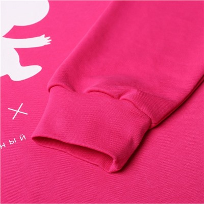 Толстовка женская KAFTAN «Чебурашка», размер 48-50, розовый