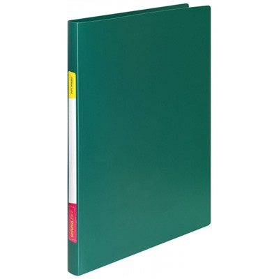Папка скоросшиватель пластиковая непрозрачная зеленая 0,55мм NC4055G inФОРМАТ