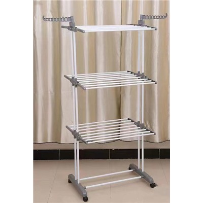 Сушилка для белья напольная 76x50x172 см / L68gray /уп 6/ 3,1 кг