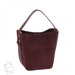Сумка женская кожаная 6456BDAA wine red Baidou/30