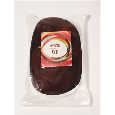 Парик искусственный, имитация кожи, 60 см, 270 г, рыжий