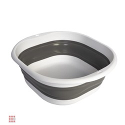 Емкость складная силиконовая для дома,кухни 28х30х11