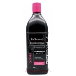 De'Lakrua Cleaner Жидкость для обезжиривания ногтей и снятия липкого слоя 1000 мл
