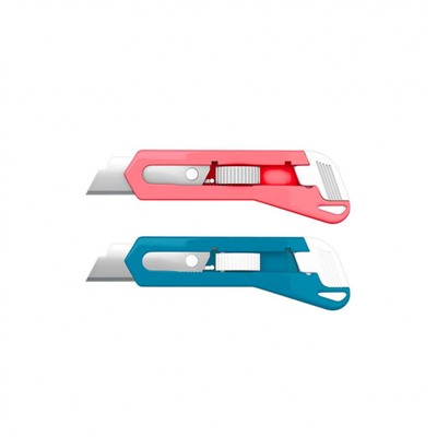 Нож канцелярский 13 мм 62756 Shark Mini Reef автоматическая фиксация лезвия ErichKrause