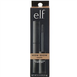 E.L.F., Wow Brow Gel, гель для бровей, серо-коричневый, 3,5 г (0,12 унции)