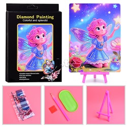Мозаика алмазная "Маленькая фея" 15*20см