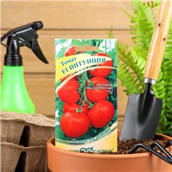 Семена Томат "Интуиция" F1, среднеспелый, индетерминантный,высокорослый,12 шт.