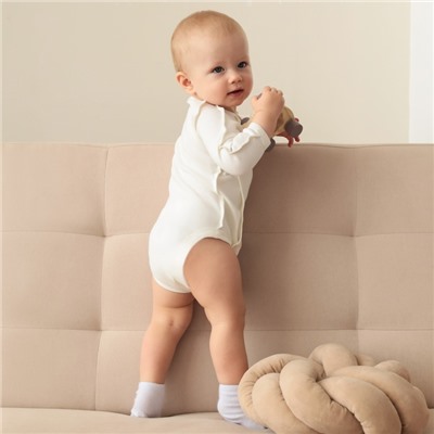 Боди детское MINAKU, рост 80-86 см, цвет экрю