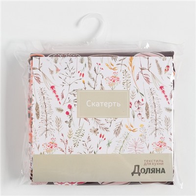 Скатерть «Доляна» Пончики 150×250 см, 100% п/э