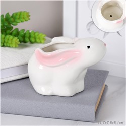 Кашпо Кролик 11,7х7,8х8,1 / XN04 /уп 72/