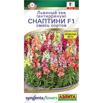 1622A Львиный зев Снаптини F1, смесь сортов 7 шт
